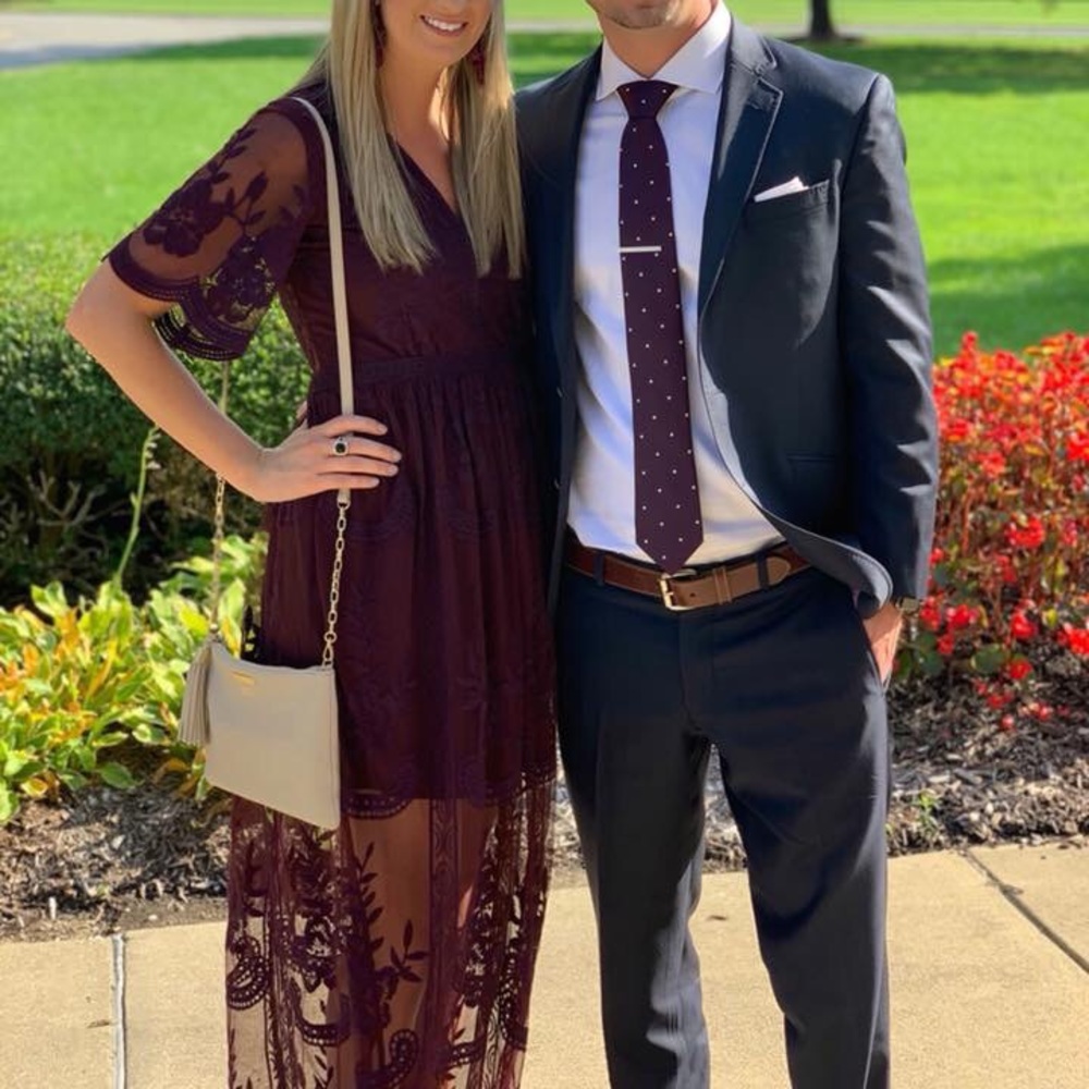 Wine Maxi Dress